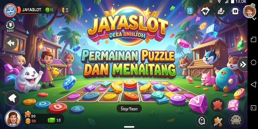 Screenshot utama JAYASLOT menampilkan gameplay Puzzle yang menantang dan menarik.