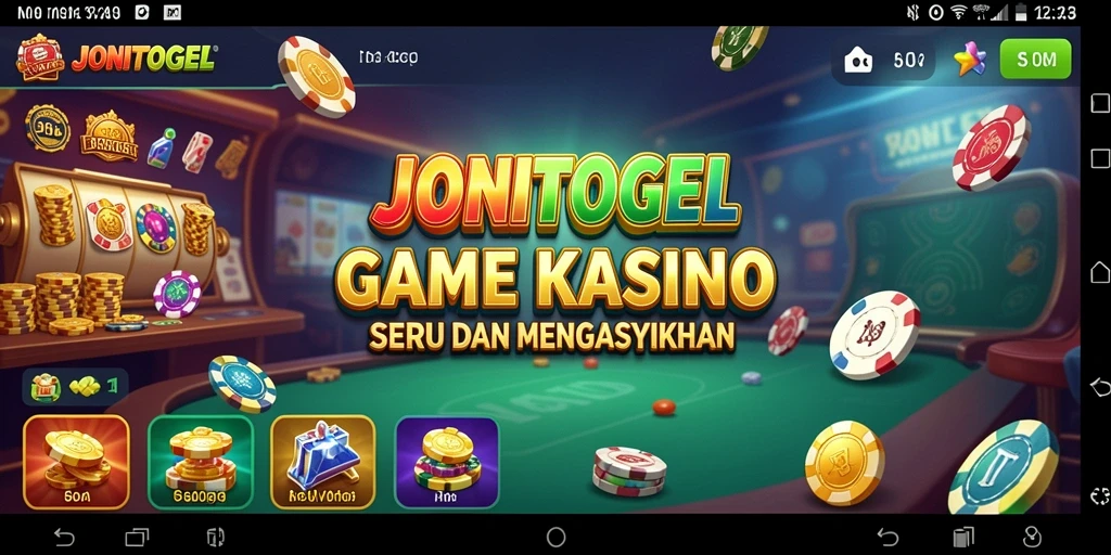Tampilan menarik gameplay Kasino di JONITOGEL