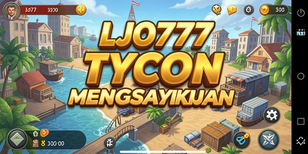Tampilan menarik dari gameplay <strong>LJO777</strong> menampilkan dunia bisnis yang dinamis.